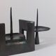 Vintage brutalist bronze candlestick by Wolfgang Bergmeister