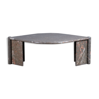 Table basse scandinave roche bobois en marbre