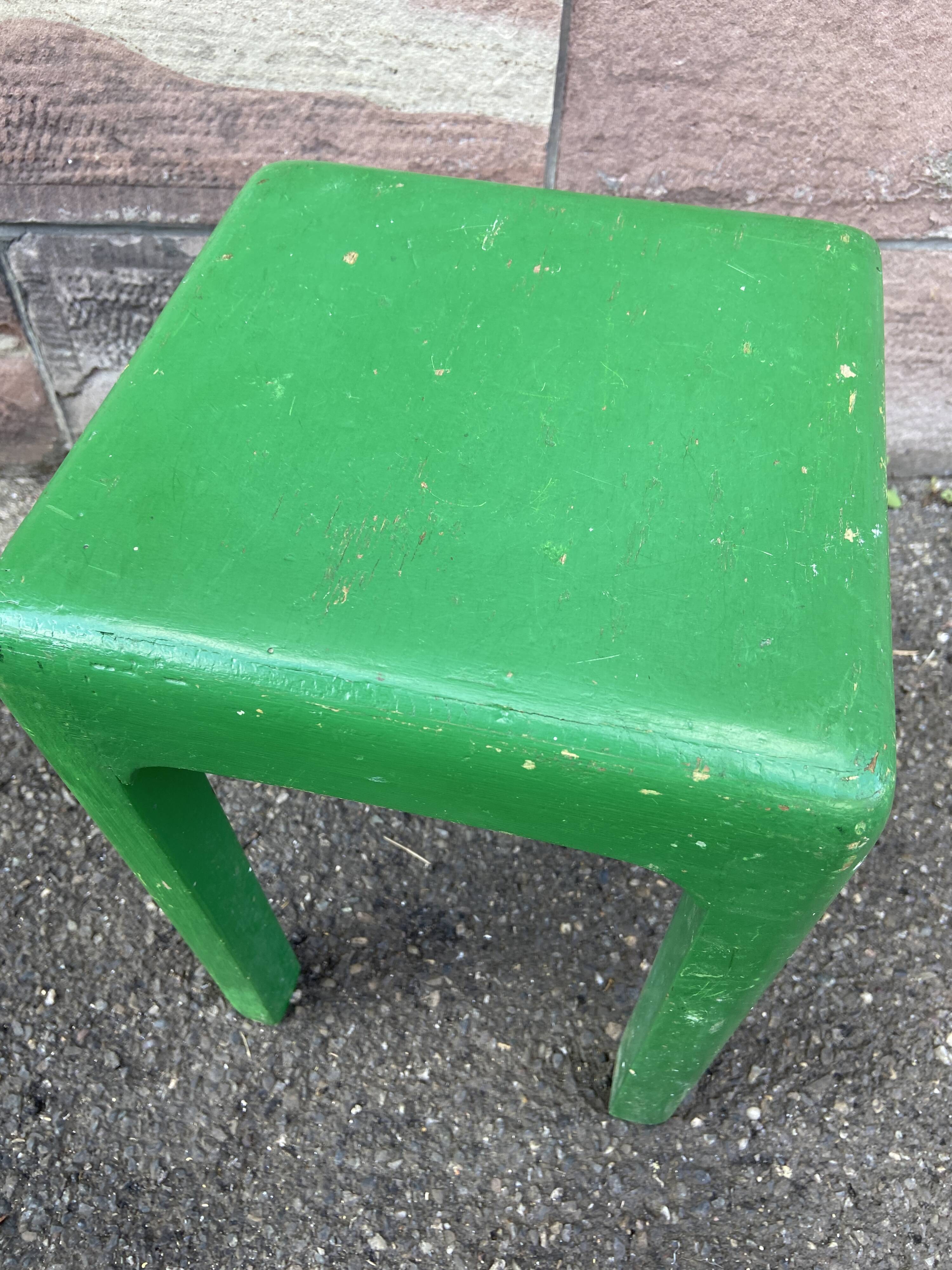 Wooden stool 1960