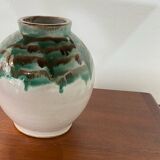 Vintage signed ceramic vase