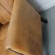 Vintage Dutch cognac coloured leather club chair