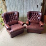 Fauteuils Chesterfield