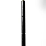 Lampadaire scandinave en laiton et bois noir, années 1950/60