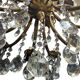 Napoleon III chandelier bronze brass crystal 18 lights late 19th century