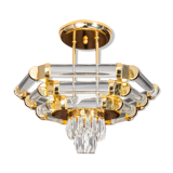 Lustre en crystal de Nachtmann Leuchten années 1970