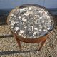 Louis XVI marquetry style hot water bottle table