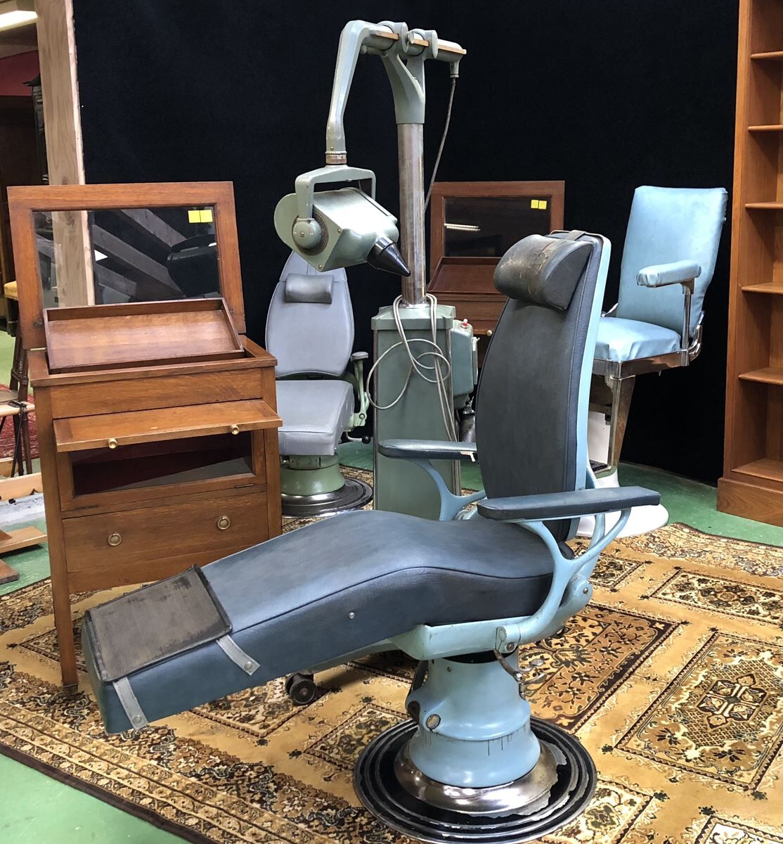 The 1960s dentist's armchair