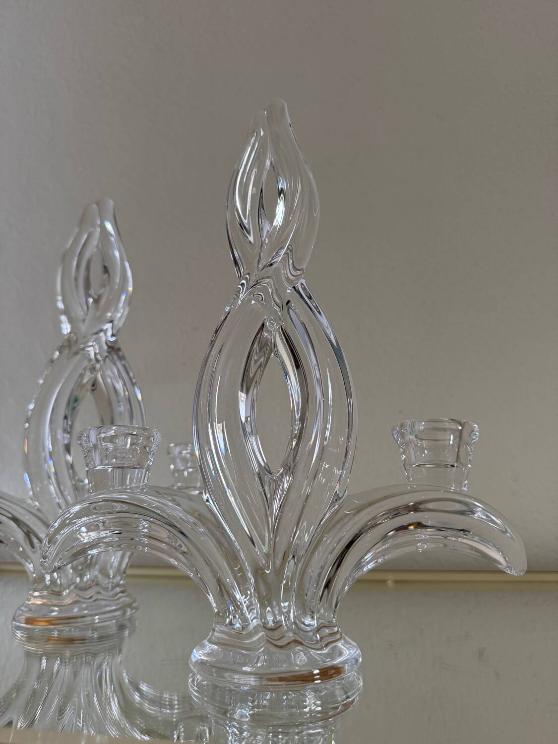 Chandeliers cristal Vannes années 60