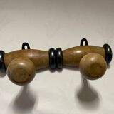 Wooden Coat Rack with 2 Hooks