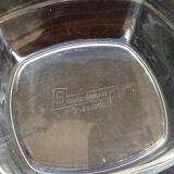 1970s Arcoroc Dish Transparent Glass SF (French Salted Meat) B Poussin