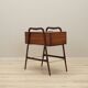 Walnut sewing table, Italian design, 1970s, production: Italy