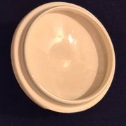 Antique sugar bowl, in Gien earthenware, Model Valence A040