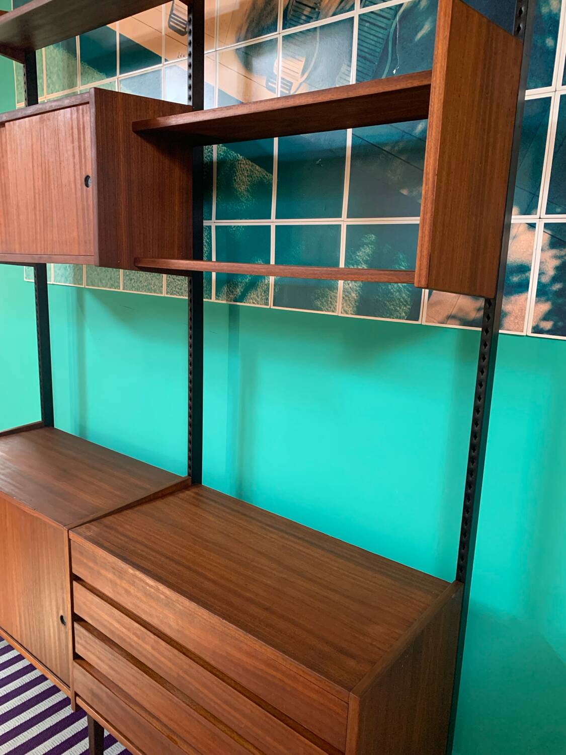 Bibliothèque vintage scandinave Olaio