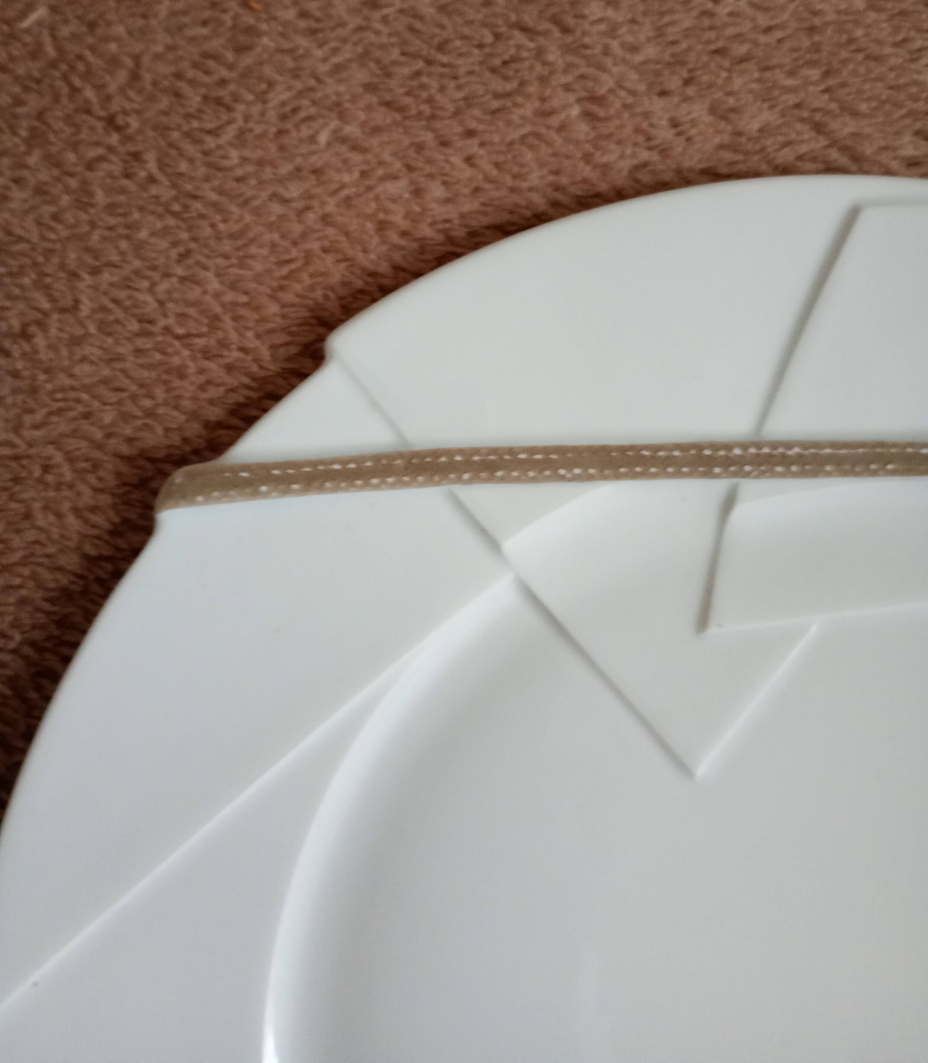 Haviland Limoges trompe-l'oeil plate