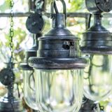 Industrial metal and glass suspension