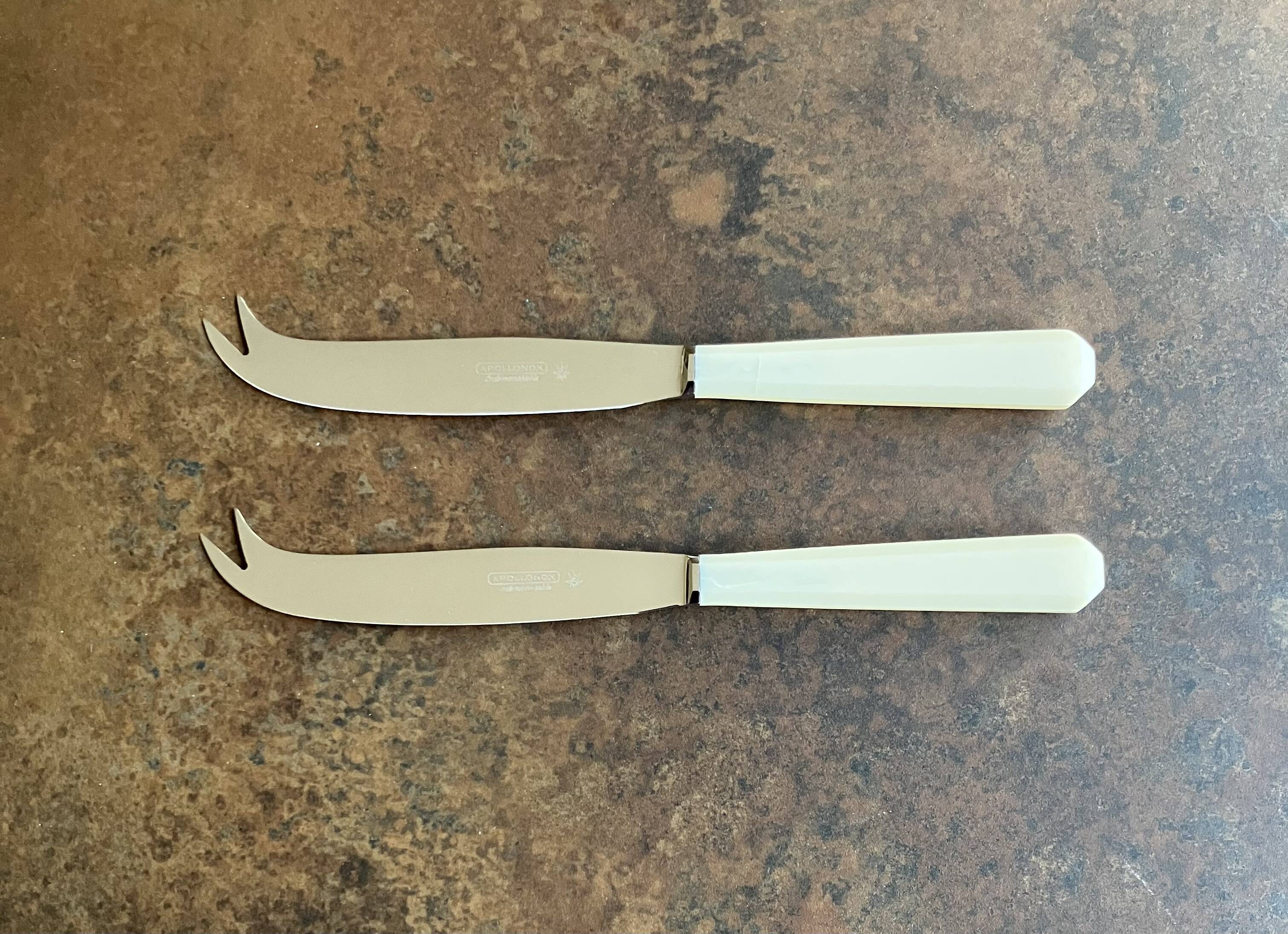 Vintage cheese knives