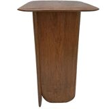 Solid oak side table