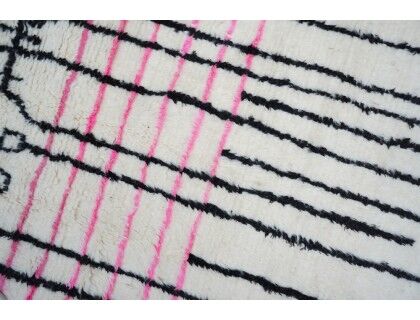 Colorful Berber carpet 245x138cm