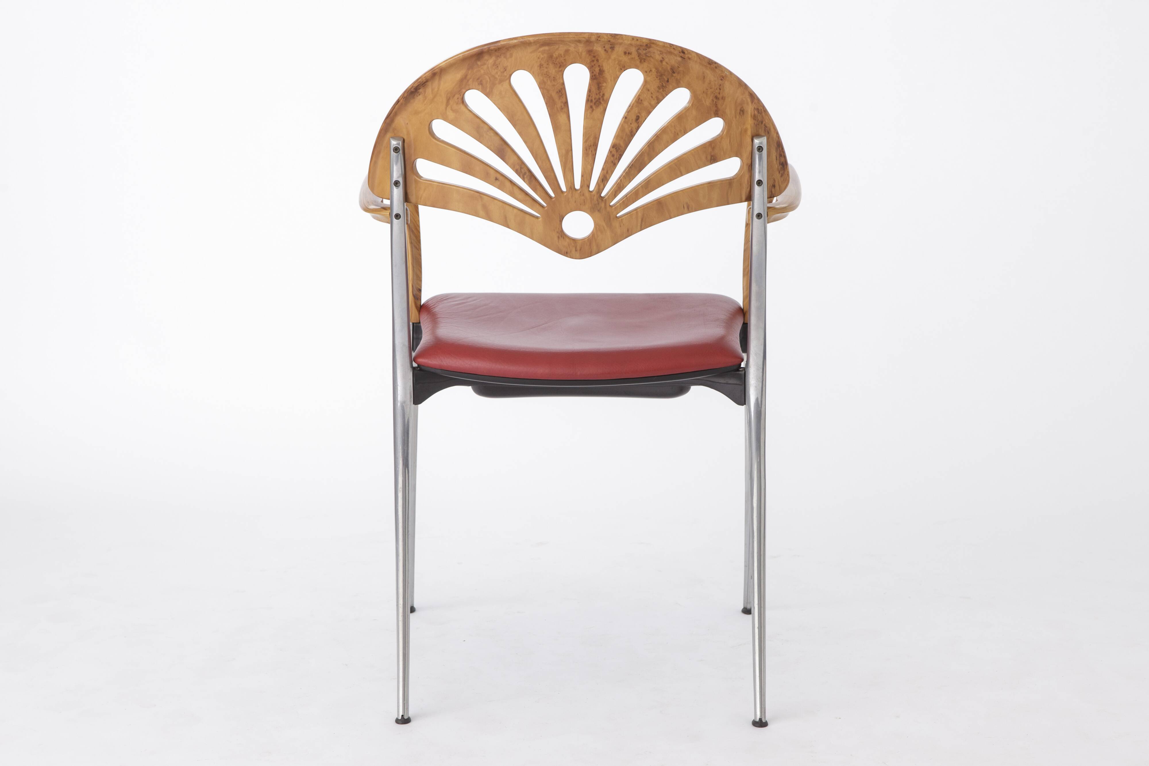 Armchair by Luigi Origlia, 1980s, Italy