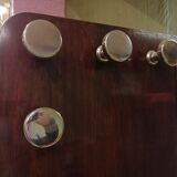 Atypical wall entrance coat rack, 50s