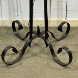1930s wrought iron floor lamp