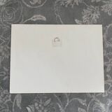 Illustrated mirror profile of Orphée Jean Cocteau 1958