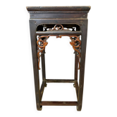 Chinese stool in lacquered wood, late 19th century