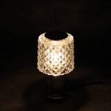 1970s Glass Table Lamp by Kamenicky Senov, Czechoslovakia