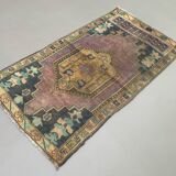 Tapis turc oushak 143x80 cm vintage