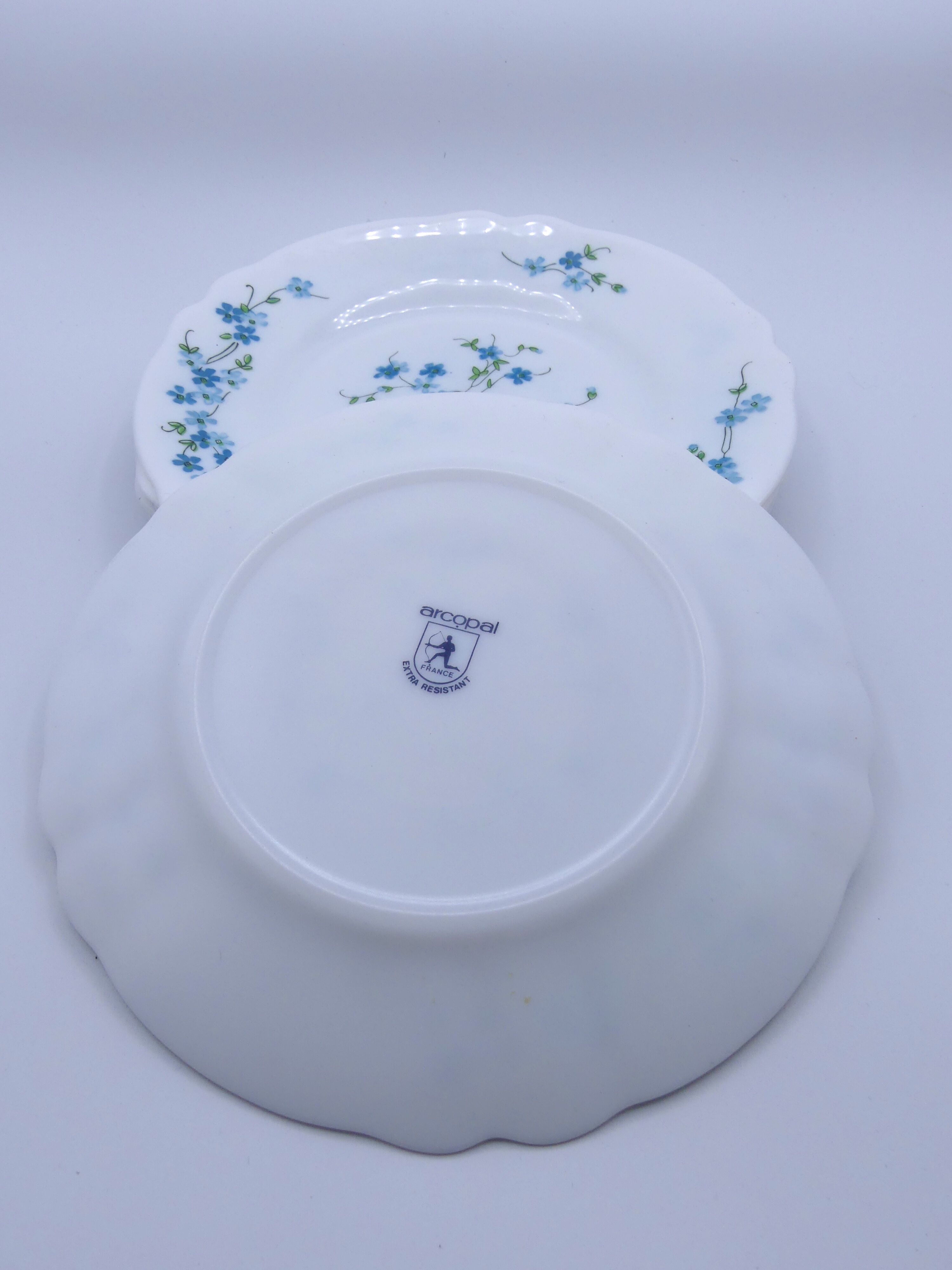 6 dessert plates Véronica Arcopal