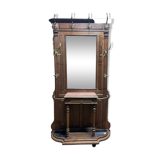 Napoleon III Walnut Coat Rack / Cloakroom