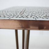 Mid-Century Modern Brass Mosaic Conference Table, 1960s