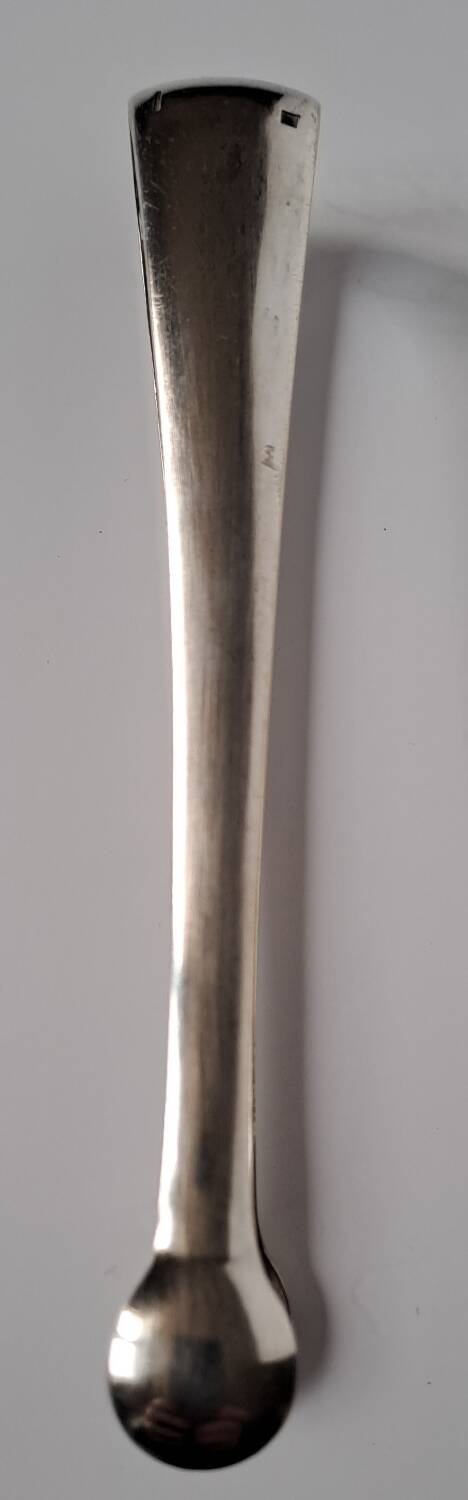Silver-plated sugar tongs by Christofle