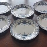 Flat plates ironstone St Amand Hamage 'Regency'