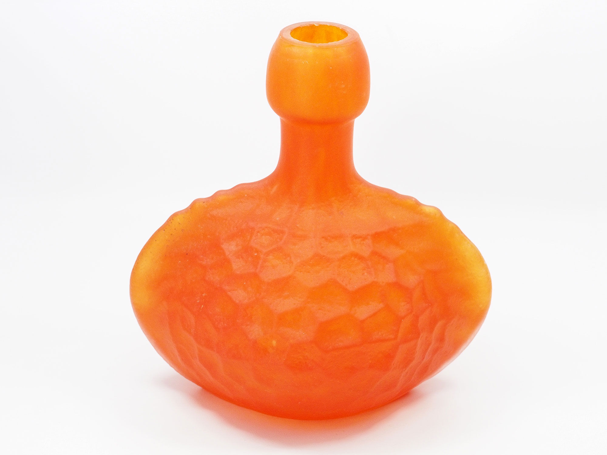 French Art Nouveau Vase in Glass Paw - 1900s