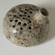 Vintage pyrite stoneware ceramic vase design from the 60s