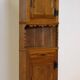 Cabinet d'angle vintage des années 1960 en chêne massif dans le style de Kjærnulf, design danois moderne.