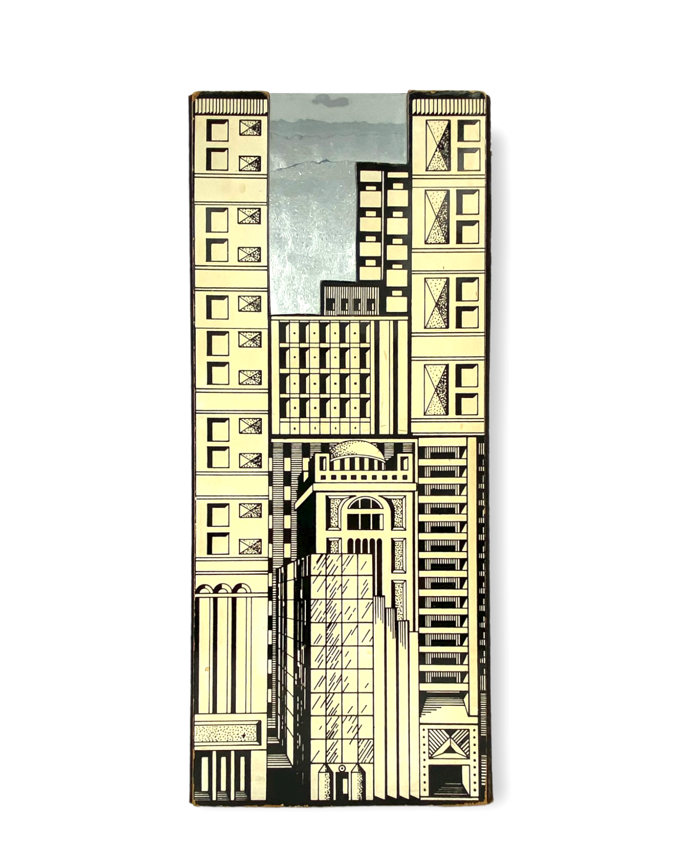 Architectural umbrella stand