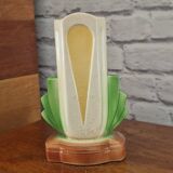 Sarreguemines ART DECO Vase 1935-40 Rare
