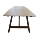 Solid wood dining table AMPM x Gallina