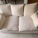 Thick linen sofa