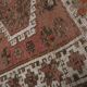 Vintage Turkish hallway rug 133x262 cm