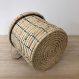 Wicker basket to hang