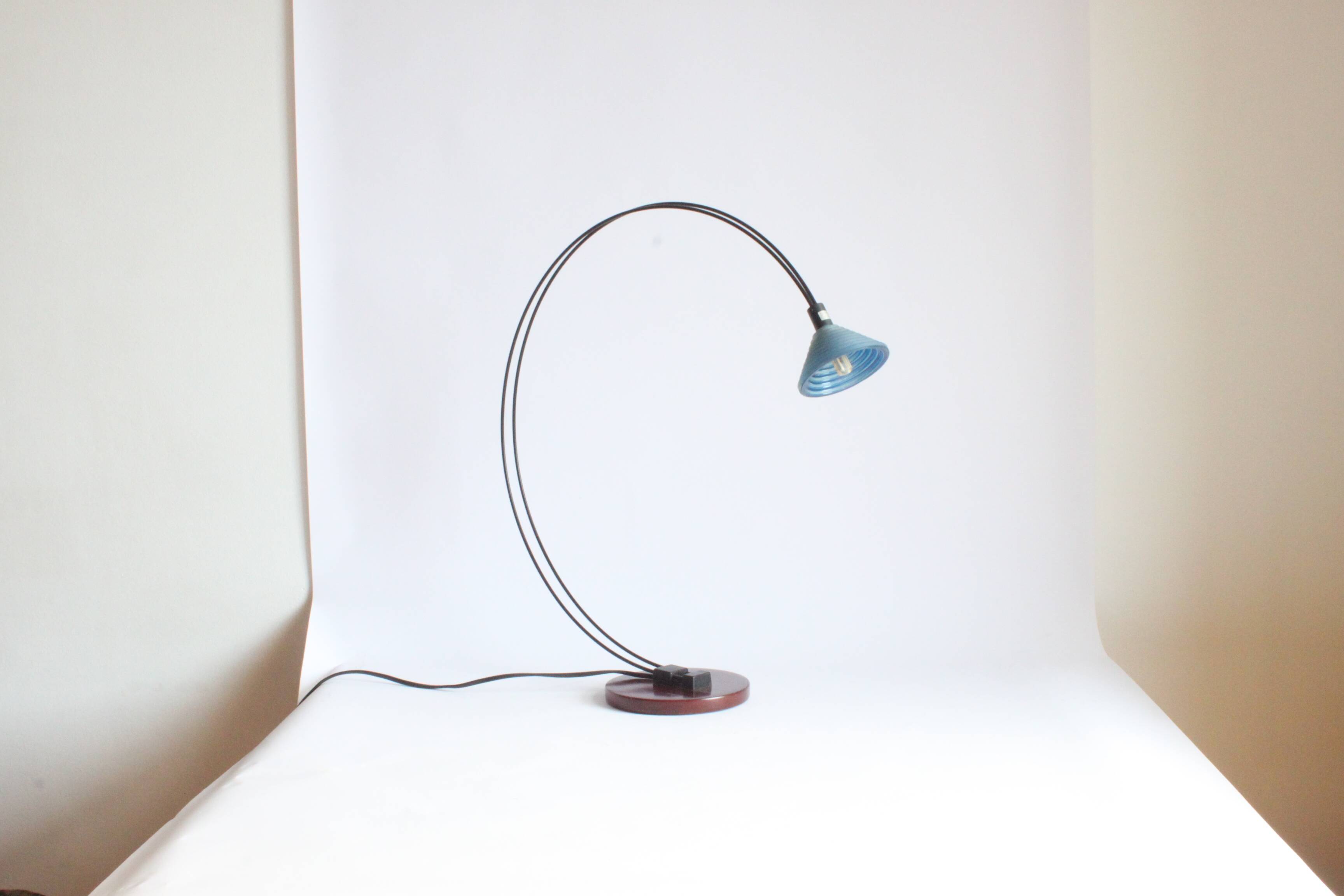 Arc shaped Desk Lamp By Optelma, Switzerland 1980S