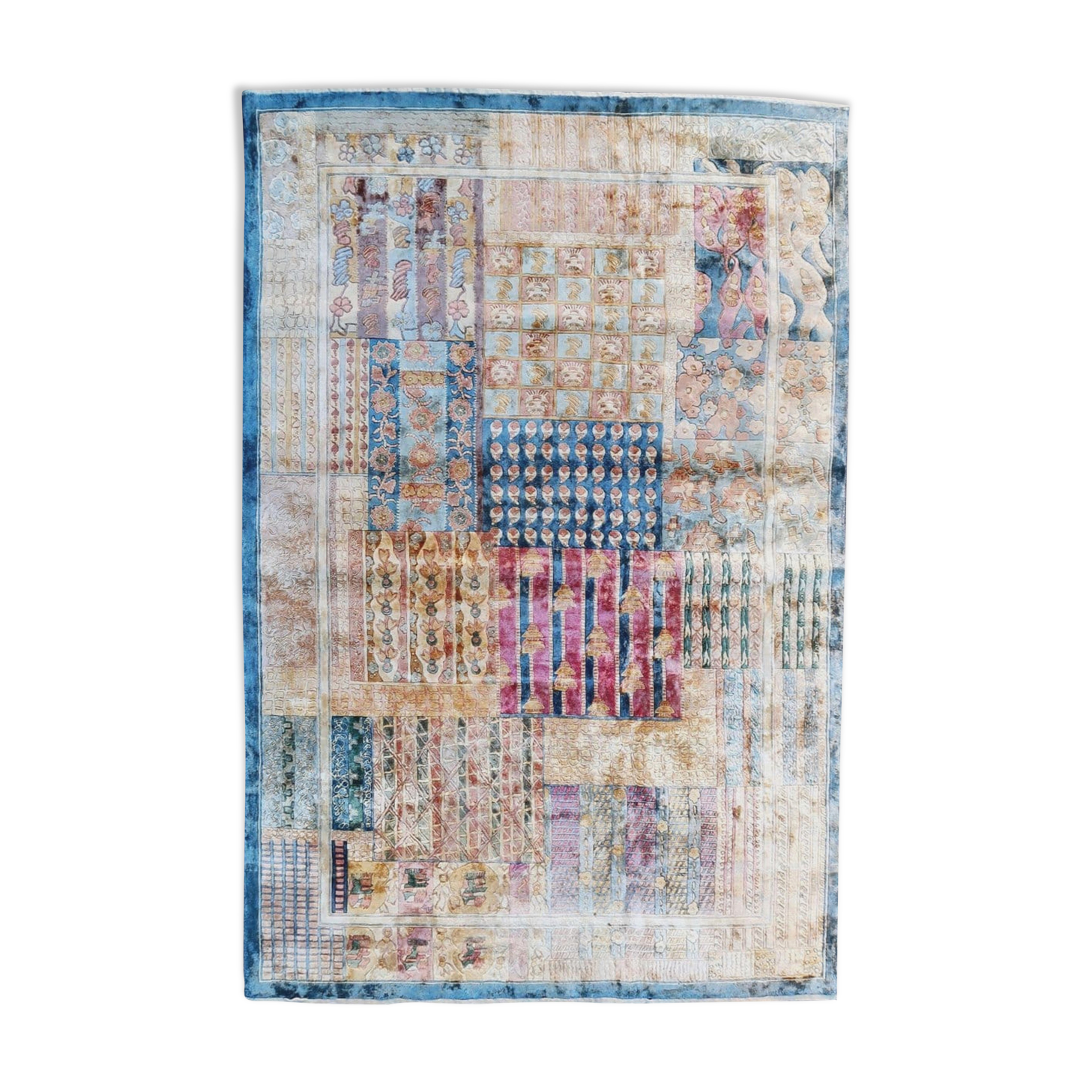 Chinese silk rug 1980