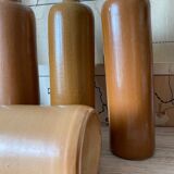 Set of 4 stoneware bottles
