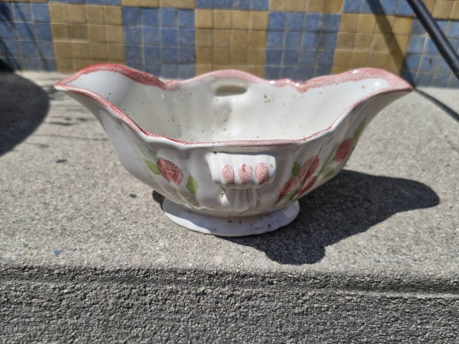 Sauceboat Salins France iron land