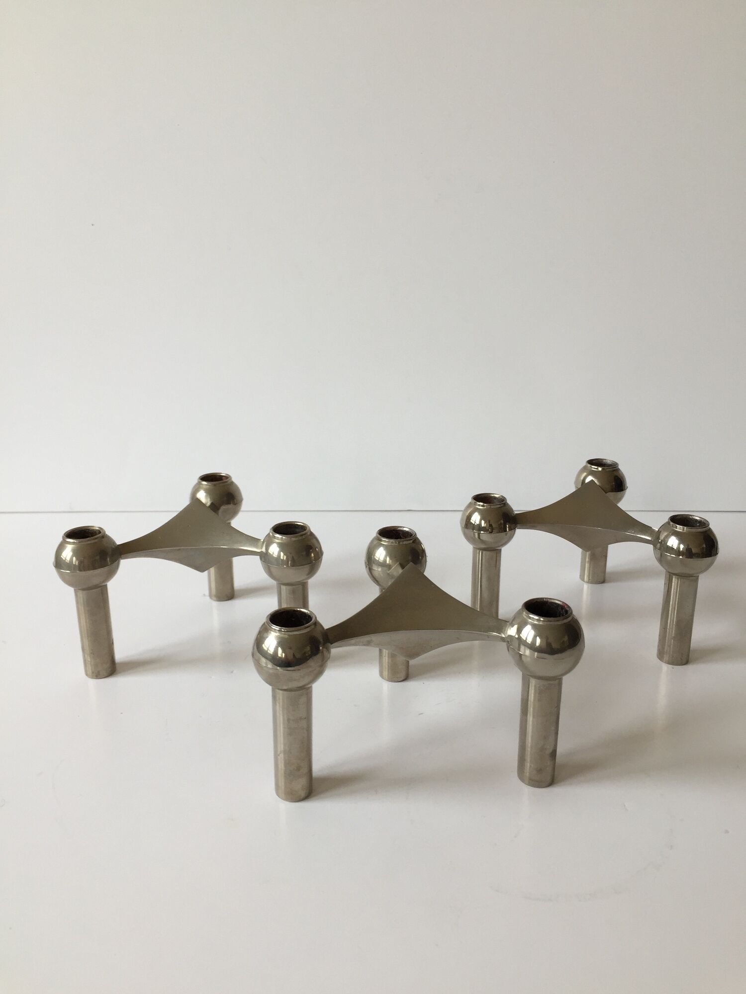 Modular candlestick of the Nagel creator of the years 1970