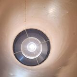 Vintage aluminum table lamp