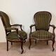 Paire de fauteuils style Louis XV en acajou époque XIXeme